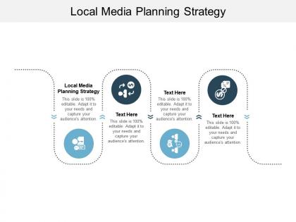 Local media planning strategy ppt powerpoint presentation layouts templates cpb