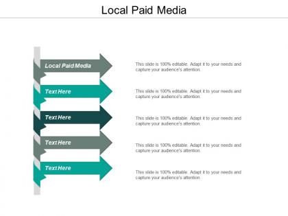 Local paid media ppt powerpoint presentation styles graphics design cpb