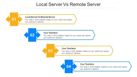 Local Server Vs Remote Server Ppt Powerpoint Presentation Ideas Icon Cpb
