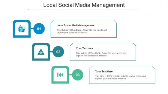 Local Social Media Management Ppt Powerpoint Presentation Gallery Infographics Cpb