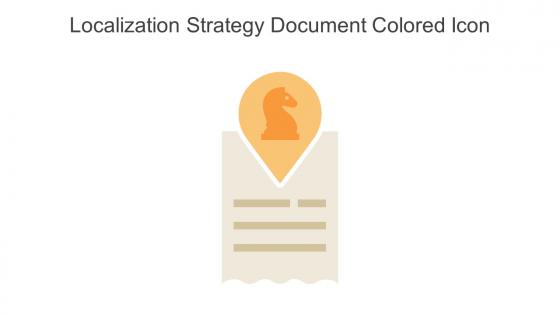 Localization Strategy Document Colored Icon In Powerpoint Pptx Png And Editable Eps Format