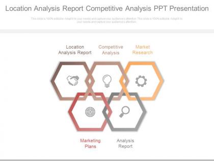 Location analysis report competitive analysis ppt presentation