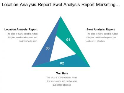 Location analysis report swot analysis report marketing plans