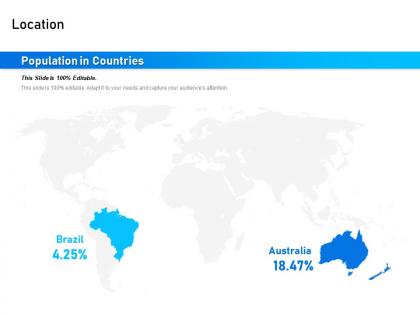 Location australia m2319 ppt powerpoint presentation infographic template example file