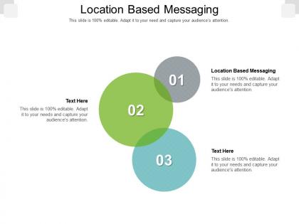 Location based messaging ppt powerpoint presentation infographics themes cpb