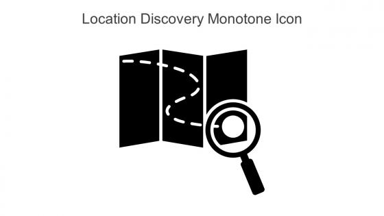 Location Discovery Monotone Icon In Powerpoint Pptx Png And Editable Eps Format