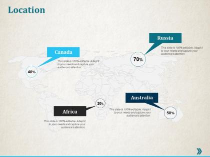 Location geographical ppt professional infographic template