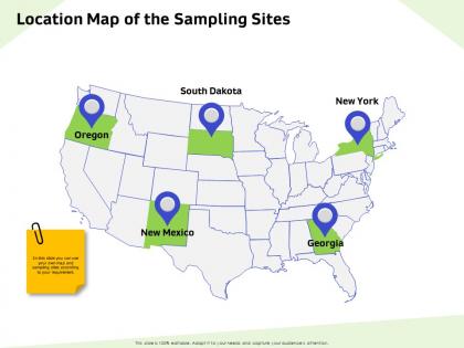 Location map of the sampling sites mexico ppt powerpoint presentation infographic template example 2015