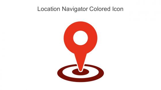Location Navigator Colored Icon In Powerpoint Pptx Png And Editable Eps Format