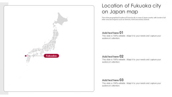 Location Of Fukuoka City On Japan Map
