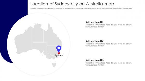 Location Of Sydney City On Australia Map