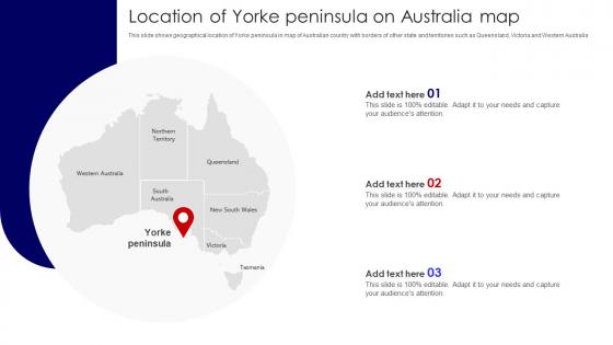 Location Of Yorke Peninsula On Australia Map