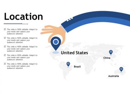 Location ppt infographic template picture