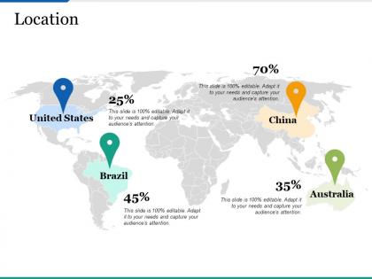 Location ppt infographics graphics example