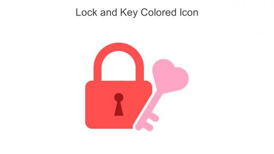 Lock And Key Colored Icon In Powerpoint Pptx Png And Editable Eps Format