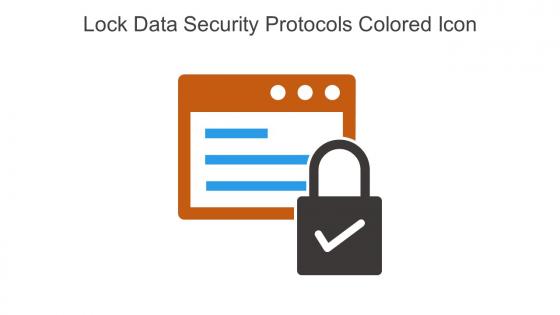 Lock Data Security Protocols Colored Icon In Powerpoint Pptx Png And Editable Eps Format