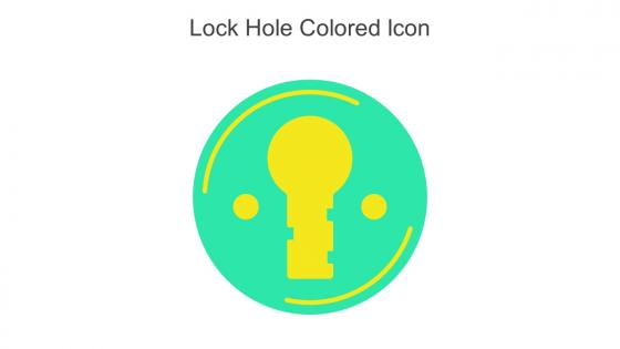 Lock Hole Colored Icon In Powerpoint Pptx Png And Editable Eps Format