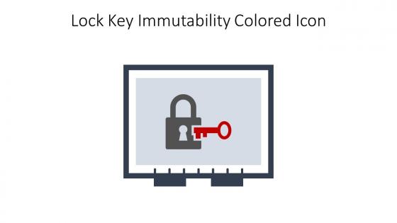 Lock Key Immutability Colored Icon In Powerpoint Pptx Png And Editable Eps Format