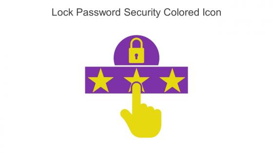 Lock Password Security Colored Icon In Powerpoint Pptx Png And Editable Eps Format