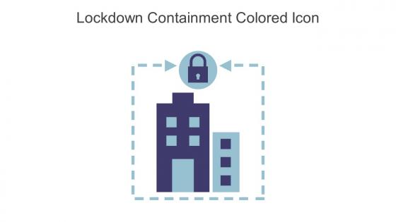 Lockdown Containment Colored Icon In Powerpoint Pptx Png And Editable Eps Format