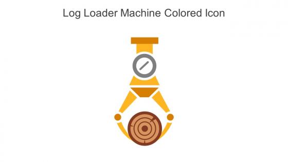Log Loader Machine Colored Icon In Powerpoint Pptx Png And Editable Eps Format