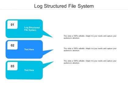 Log structured file system ppt powerpoint presentation styles graphic tips cpb