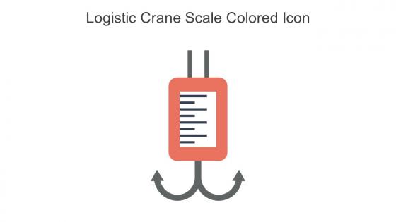 Logistic Crane Scale Colored Icon In Powerpoint Pptx Png And Editable Eps Format