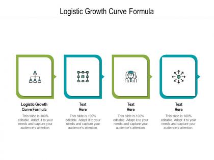 Logistic growth curve formula ppt powerpoint presentation file slide portrait cpb
