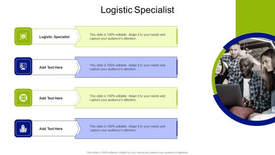 Logistic Specialist In Powerpoint And Google Slides Cpb
