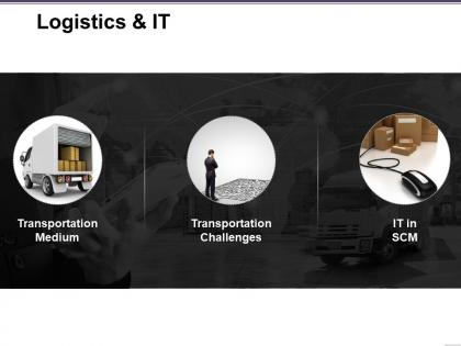 Logistics and it ppt presentation examples