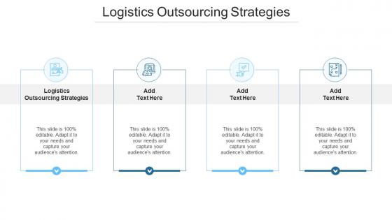 Logistics Outsourcing Strategies In Powerpoint And Google Slides Cpb
