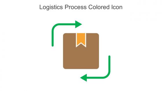 Logistics Process Colored Icon In Powerpoint Pptx Png And Editable Eps Format