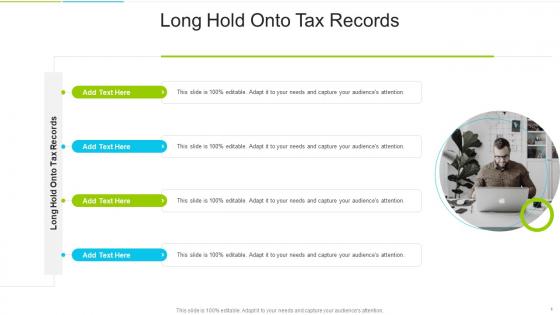 Long Hold Onto Tax Records In Powerpoint And Google Slides Cpb