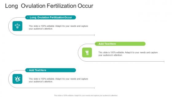 Long Ovulation Fertilization Occur In Powerpoint And Google Slides Cpb