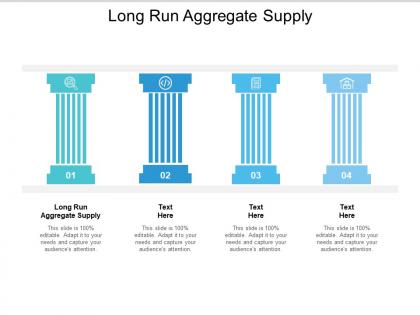 Long run aggregate supply ppt powerpoint presentation slides template cpb