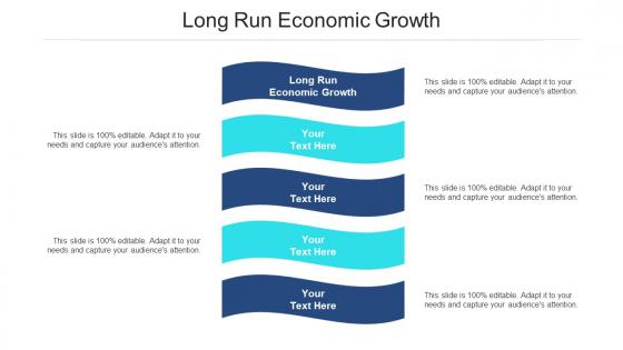 Long Run Economic Growth Ppt Powerpoint Presentation Layouts Design Ideas Cpb