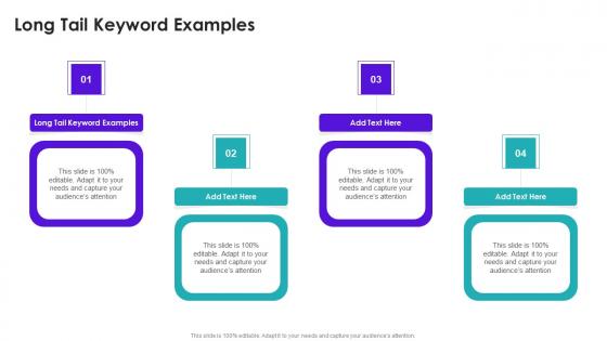 Long Tail Keyword Examples In Powerpoint And Google Slides Cpb