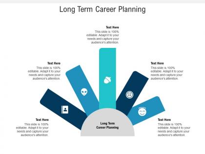 Long term career planning ppt powerpoint presentation ideas outline cpb