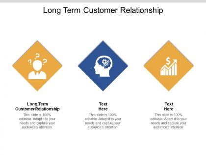 Long term customer relationship ppt powerpoint presentation infographics format ideas cpb