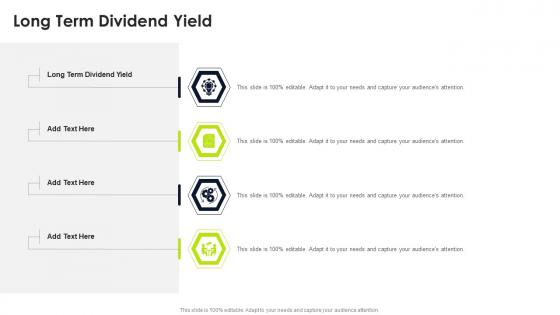 Long Term Dividend Yield In Powerpoint And Google Slides Cpb