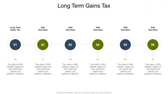 Long Term Gains Tax In Powerpoint And Google Slides Cpb