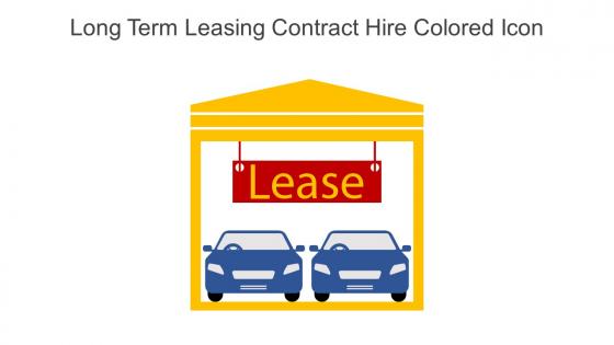 Long Term Leasing Contract Hire Colored Icon In Powerpoint Pptx Png And Editable Eps Format