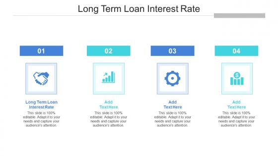 Long Term Loan Interest Rate In Powerpoint And Google Slides Cpb