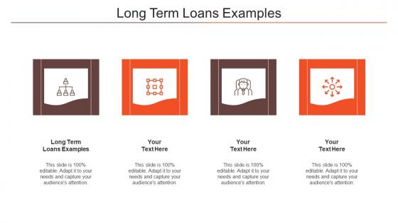 Long Term Loans Examples Ppt Powerpoint Presentation Gallery Themes Cpb