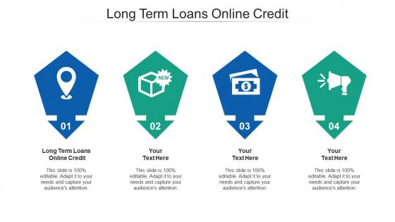 Long term loans online credit ppt powerpoint presentation layouts example cpb