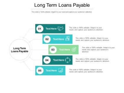 Long term loans payable ppt powerpoint presentation summary introduction cpb