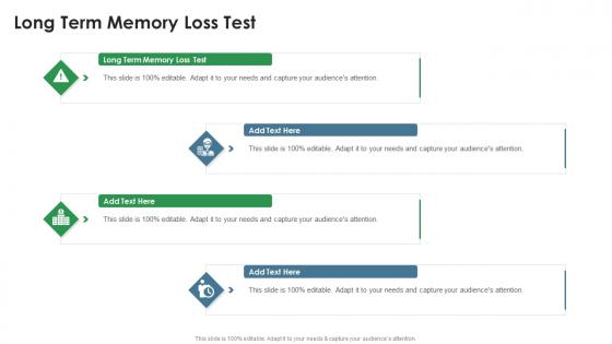 Long Term Memory Loss Test In Powerpoint And Google Slides Cpb