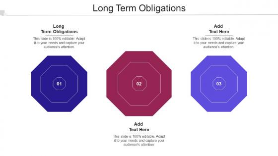 Long Term Obligations Ppt Powerpoint Presentation Pictures Files Cpb