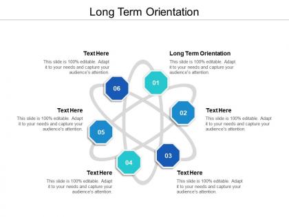Long term orientation ppt powerpoint presentation gallery example topics cpb