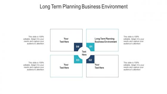 Long term planning business environment ppt powerpoint presentation file background cpb